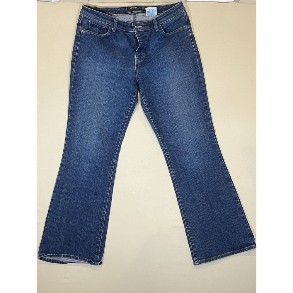 Eddie Bauer‎ Women's Shaped Bootcut Jeans Size 12p